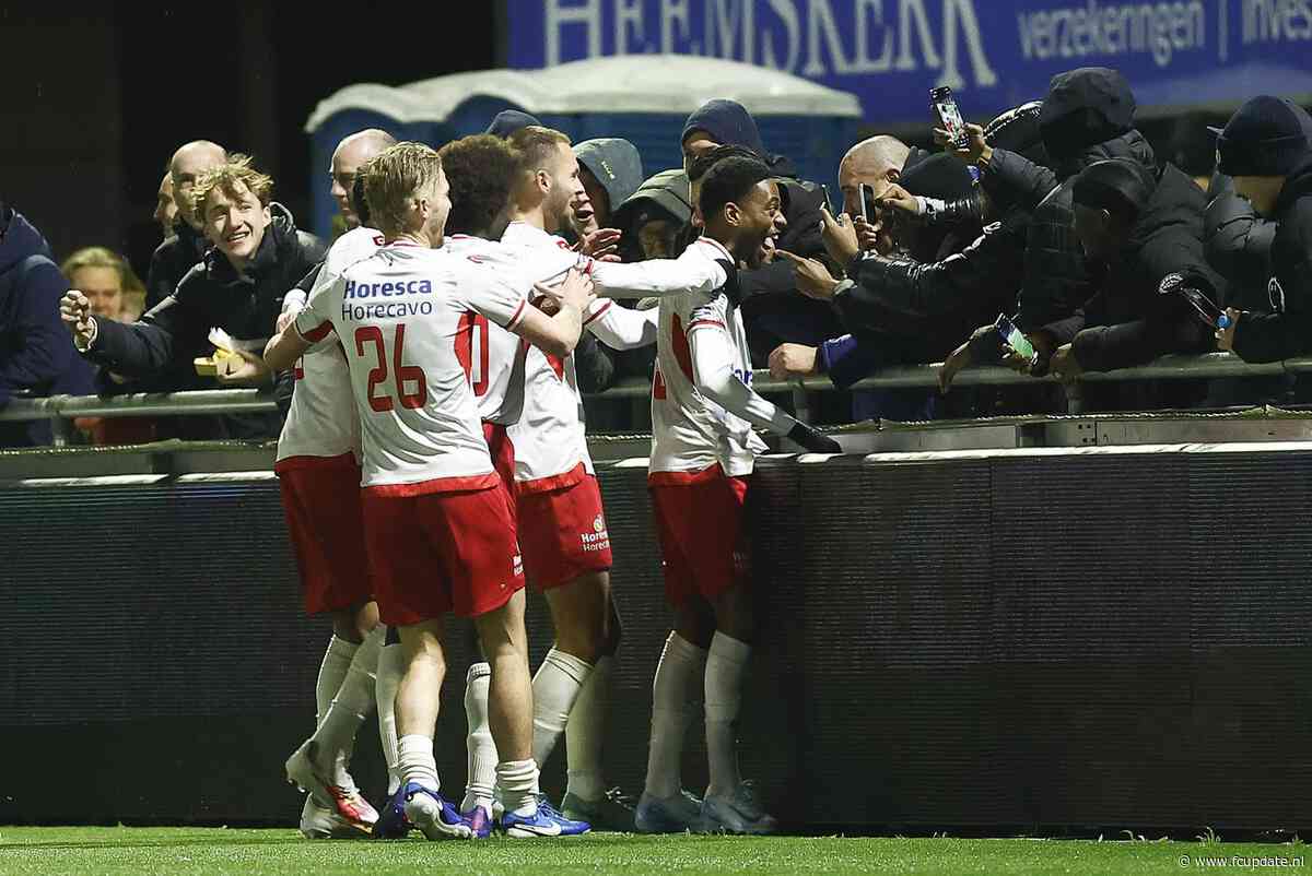 VV Noordwijk stunt en schakelt nummer 11 van de Eredivisie uit