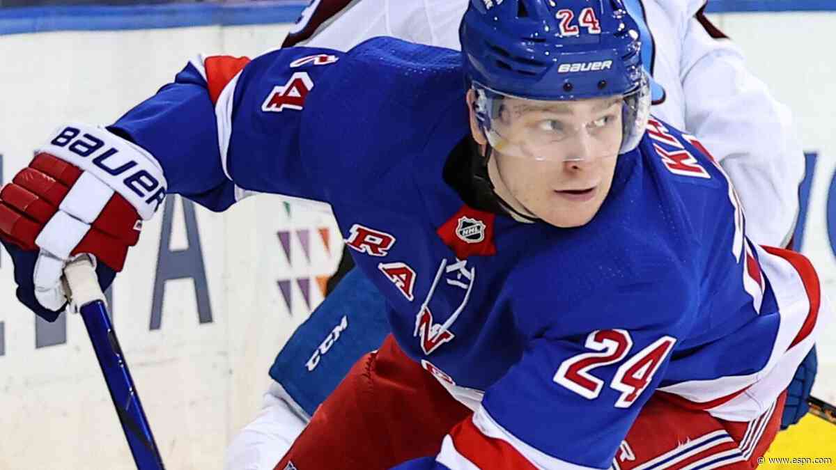 Kakko doesn't think Rangers criticism led to deal