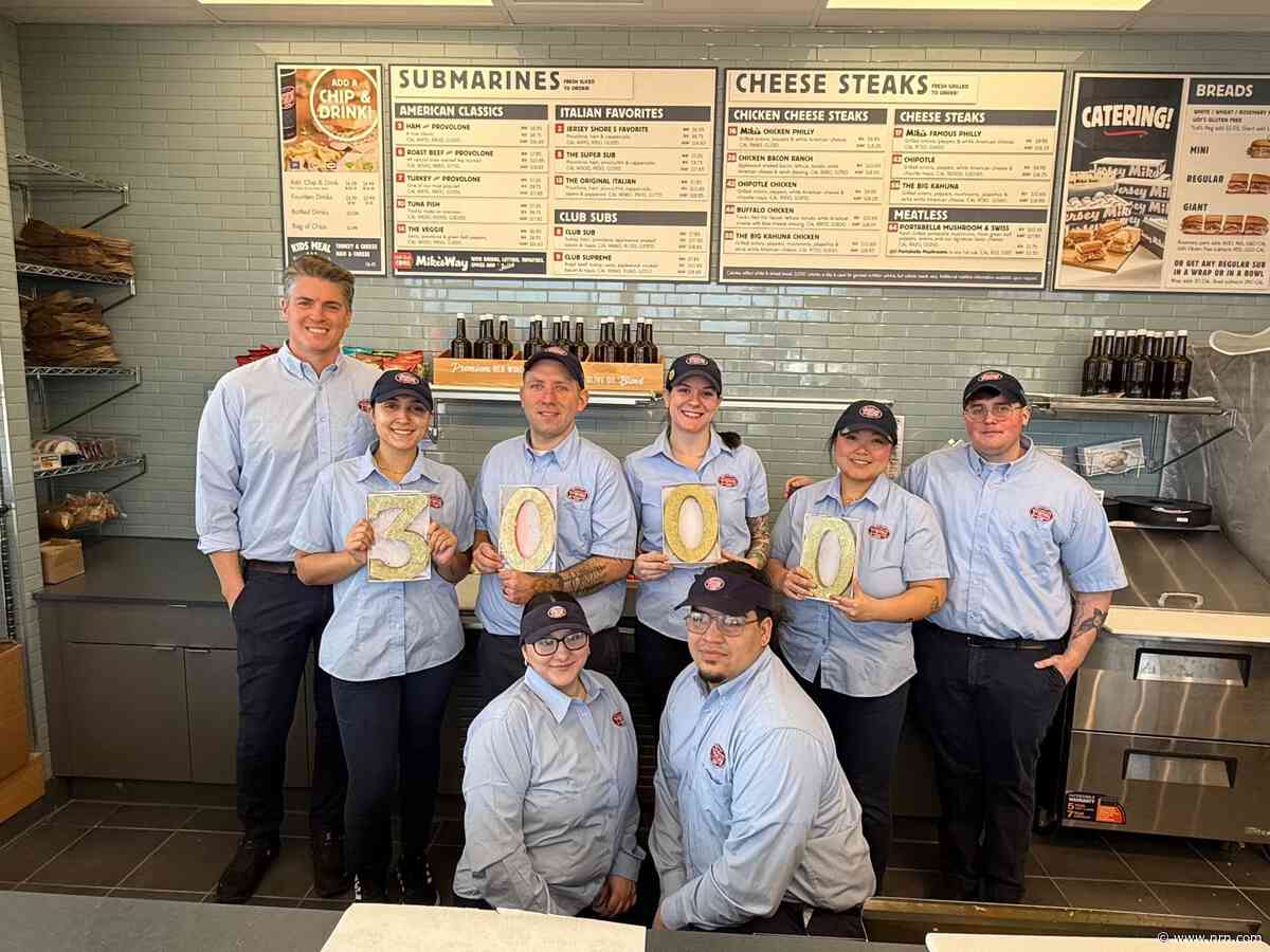 Jersey Mike’s reaches 3,000-unit milestone