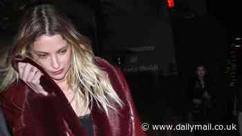 Ashley Benson enjoys 35th birthday dinner in LA with husband Brandon Davis and Emma Roberts