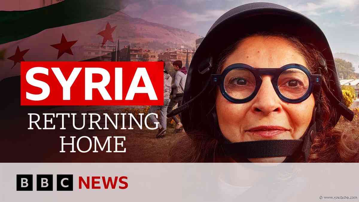 Eleven years in exile - behind the scenes in Syria | BBC News | BBC News