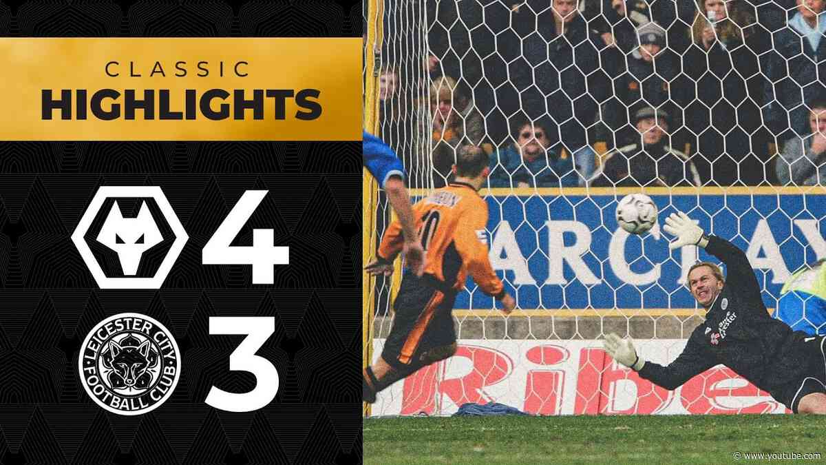 An astonishing comeback! | Wolves 4-3 Leicester City | Classic highlights