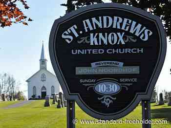 Restoration of St. Andrew's Knox United Church cemetery in Bainsville complete