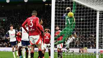 Tottenham vs Man United - Carabao Cup: Live score, team news and updates as Spurs reach semi-final as goalkeeping errors litter SEVEN-goal thriller