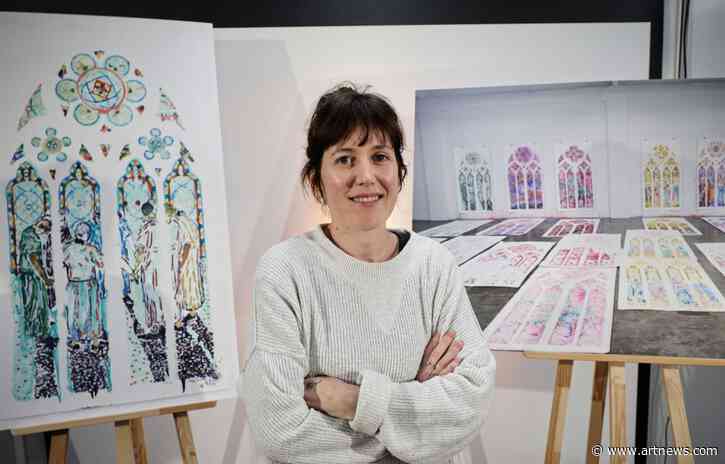 French Painter Claire Tabouret Chosen to Create New Stained Glass Windows for Notre-Dame Cathedral