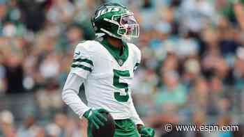 Jets' Wilson clears air after viral sideline outburst