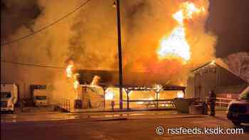 Fire at Salem recycling facility burns toy donations collected for needy families