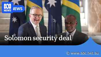 PM announces new security agreement with Solomon Islands