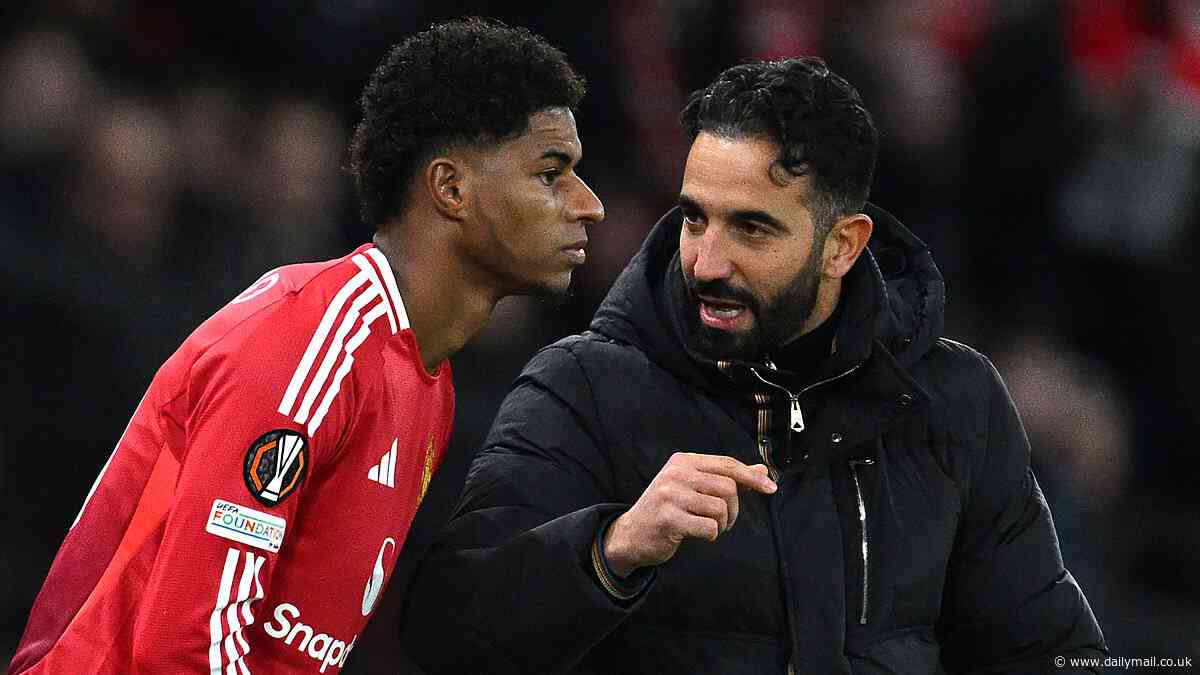 Ruben Amorim insists it was NOT a mistake to leave out Marcus Rashford against Tottenham after the Man United forward revealed he was 'ready for a new challenge'