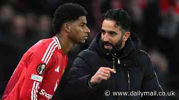 Ruben Amorim insists it was NOT a mistake to leave out Marcus Rashford against Tottenham after the Man United forward revealed he was 'ready for a new challenge'