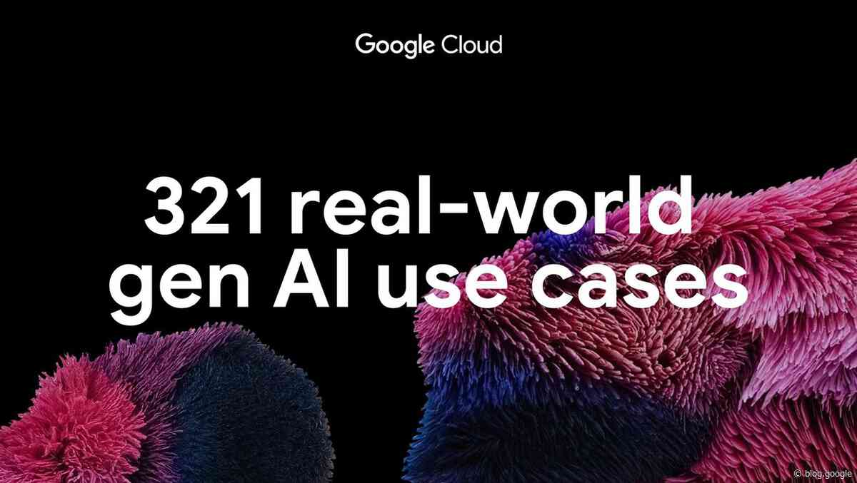 321 real-world gen AI use cases from the world's leading organizations