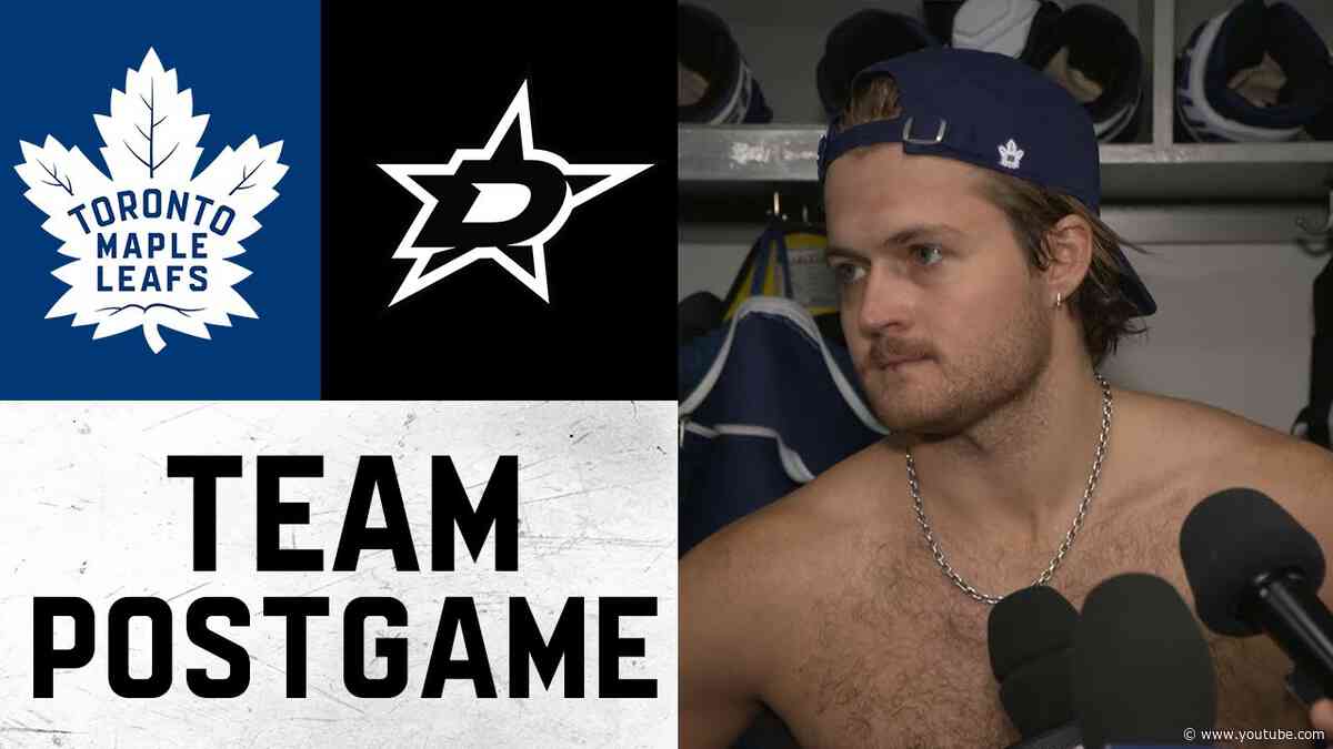 Maple Leafs Media Availability | Postgame vs. Dallas Stars | December 18, 2024