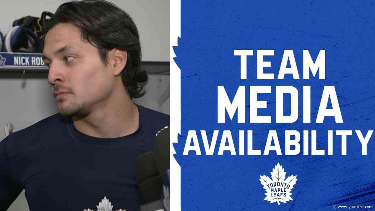 Maple Leafs Media Availability | Pregame vs. Dallas Stars | December 18, 2024