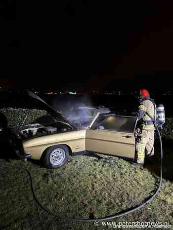 Oldtimer in brand tijdens kerstgala Aalsmeer