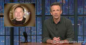 Seth Meyers: Donald Trump Got ‘Cable Guy’-ed by Elon Musk