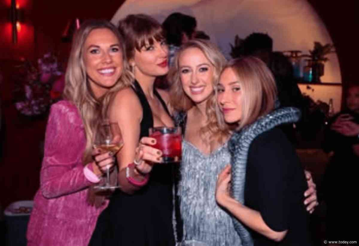 Brittany Mahomes shares new pics of Taylor Swift, husband Patrick at ‘Eras Tour’-themed party