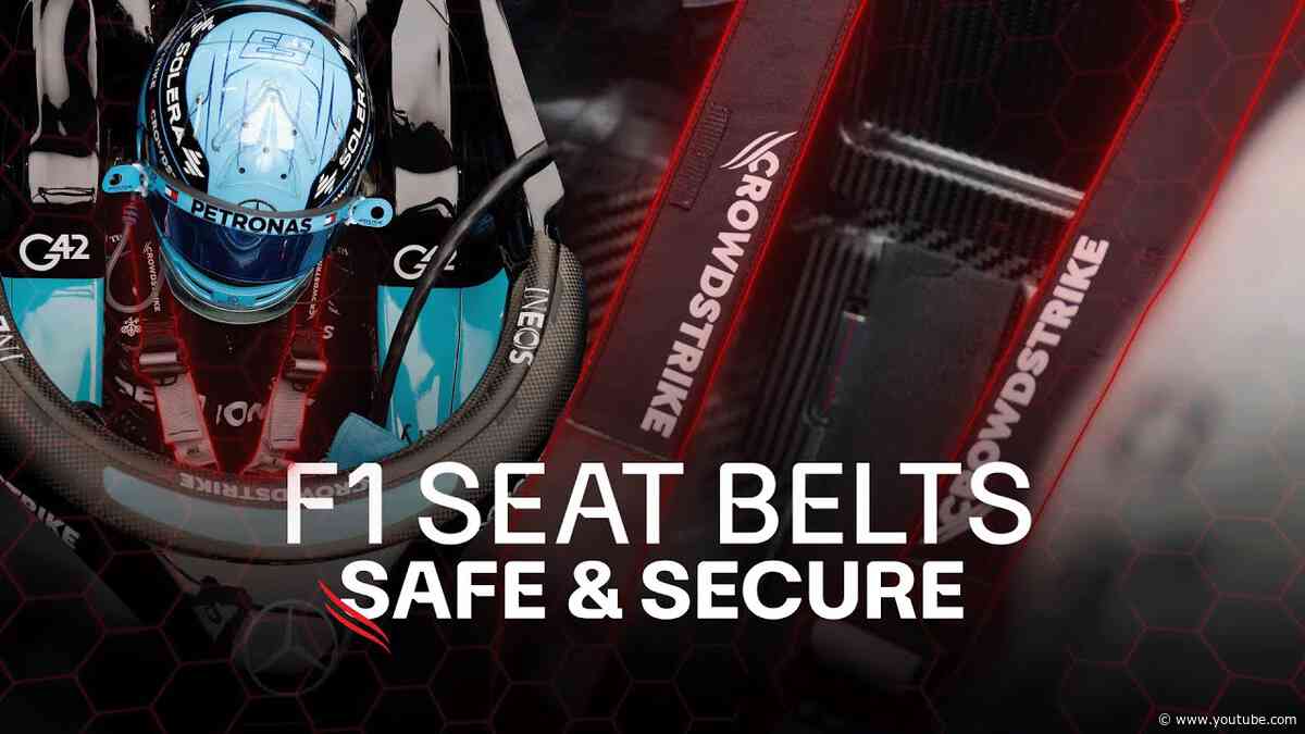 How Have Seatbelts in F1 Evolved Over Time? | Safe & Secure x Crowdstrike