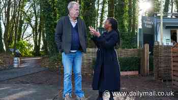 Jeremy Clarkson goes to the pub with Kemi Badenoch as pair discuss Labour's inheritance tax raid on farms