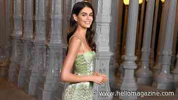 Kaia Gerber’s coquettish nightdress is so romantic