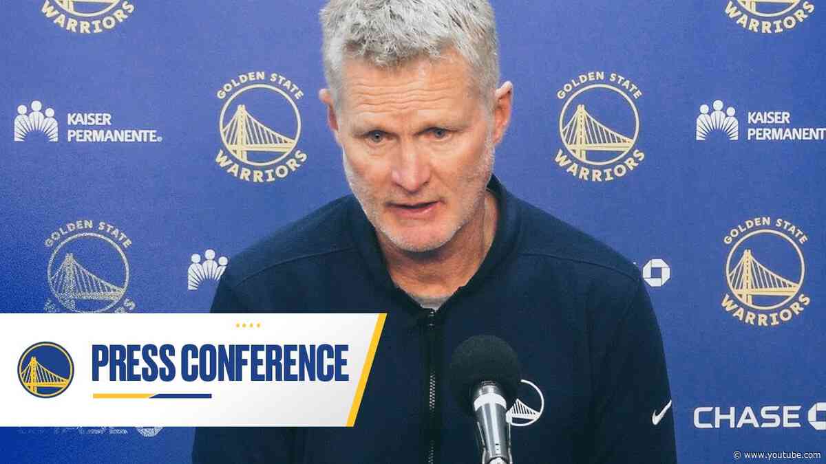 Steve Kerr Recaps Golden State Warriors Loss to Memphis Grizzles | Dec. 19, 2024