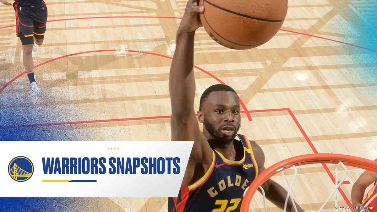 Warriors Snapshots: City Edition Debut