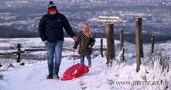 UK snow maps show huge Arctic blast set to batter millions of Brits on New Year's Day