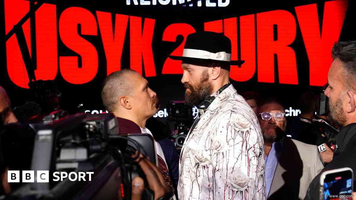 'Bad guy, good guy; win, not win' - Usyk & Fury's epic rivalry