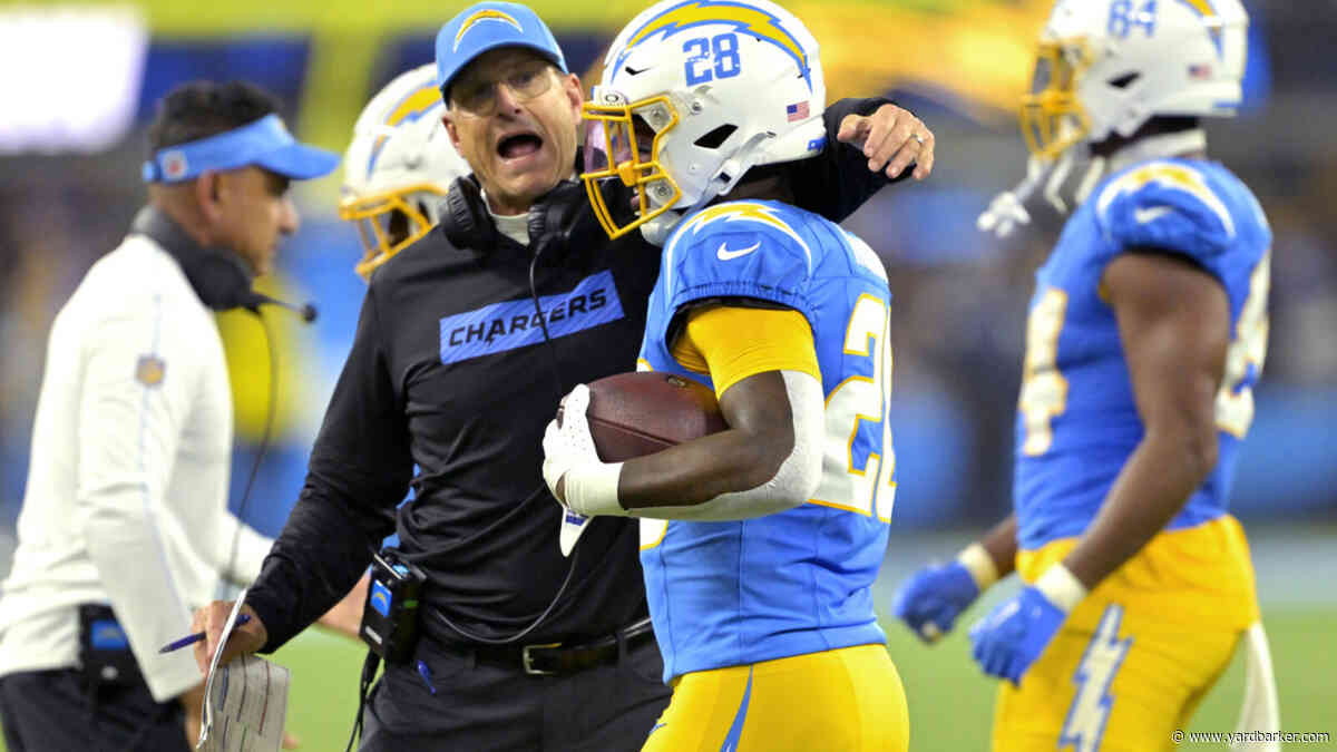 Chargers HC Jim Harbaugh gives his players the perfect Christmas present after win over Broncos