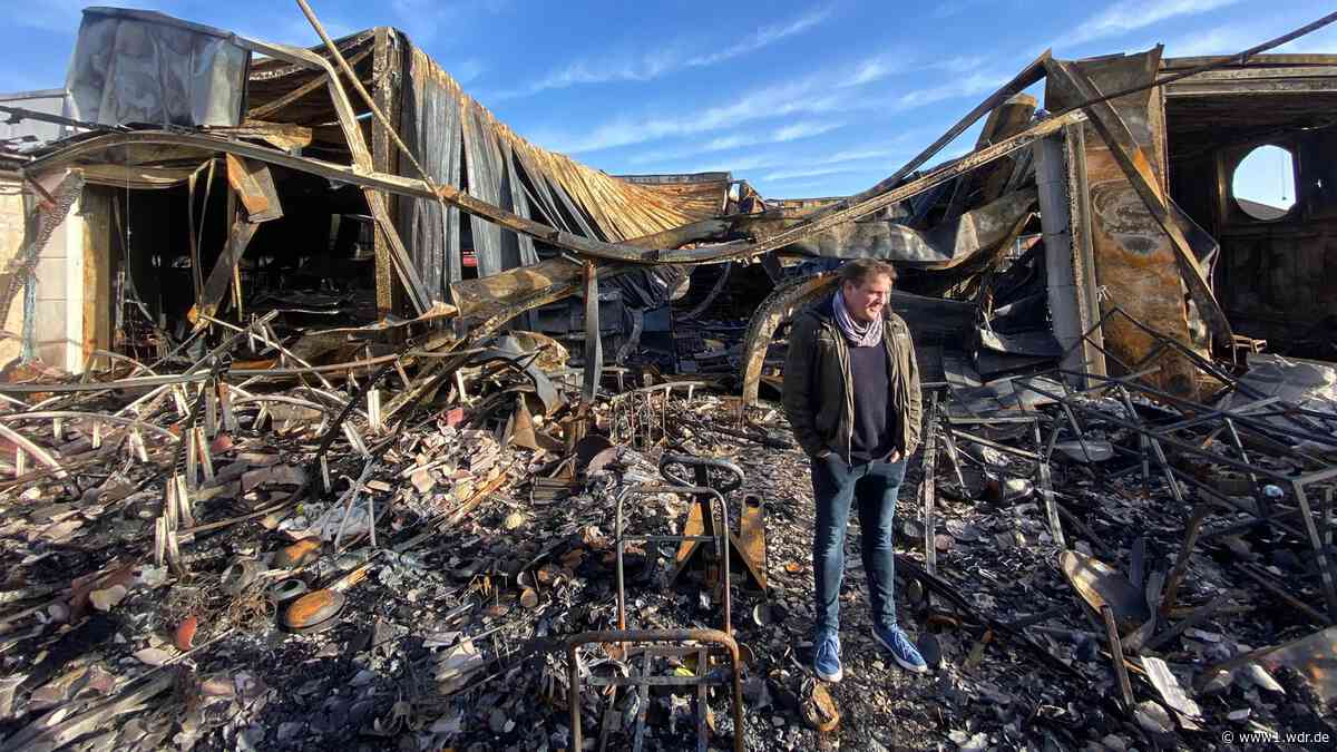 Hoffnung statt Asche: Kerzenhaus im Wiederaufbau