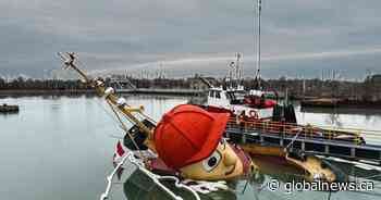 Theodore Too floats again after partial sinking in Ontario port