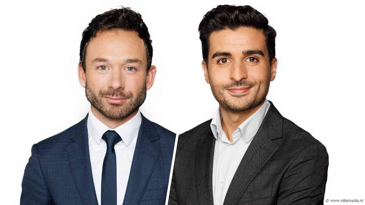 Albert Bos en Youssef Abjij nieuwe presentatoren NOS Journaal