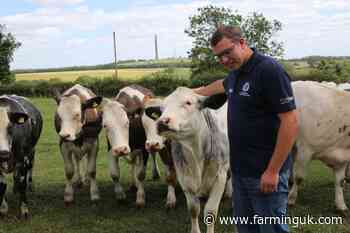 One of the UK&#39;s only blind farmers helps inspire next generation