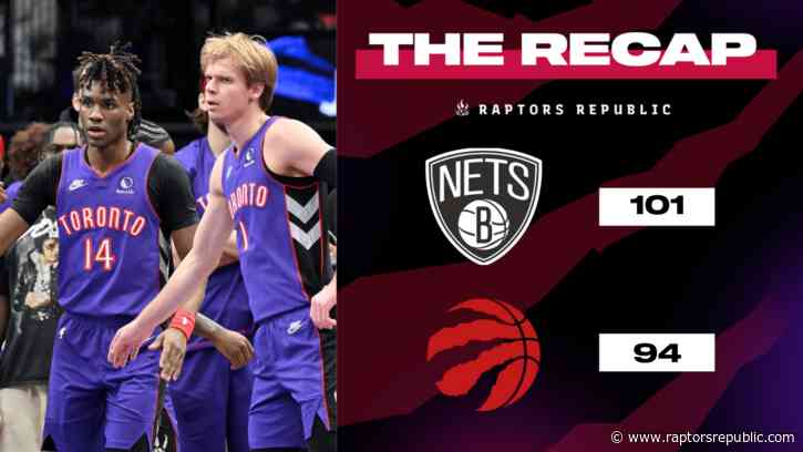 Raptors’ youth have their moments in loss to Nets