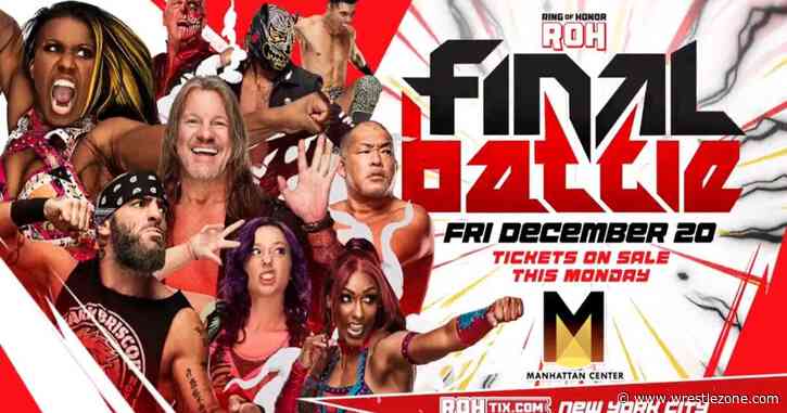 Ring of Honor Announce Multiple Matches for Final Battle: Zero Hour