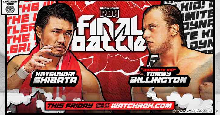 ‘Dynamite Kid’ Tommy Billington vs. Katsuyori Shibata Added To ROH Final Battle