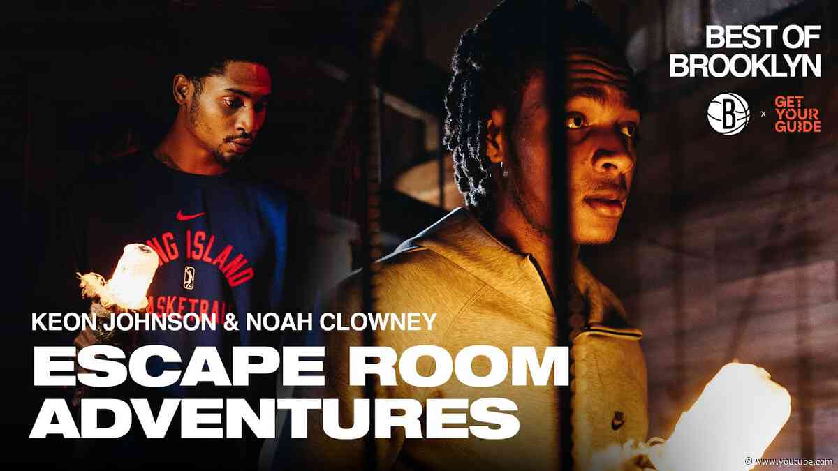 Keon Johnson & Noah Clowney: Escape Room Adventures