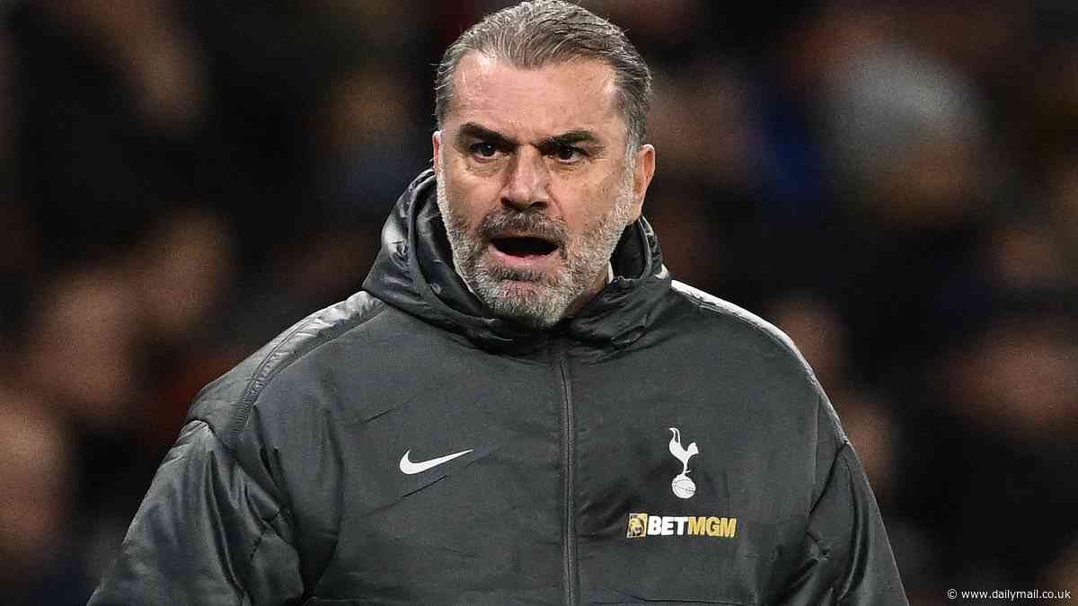 Ange Postecoglou hits out at 'offensive' criticism and suggests his 'silly accent' is behind some of negative comments towards Spurs boss