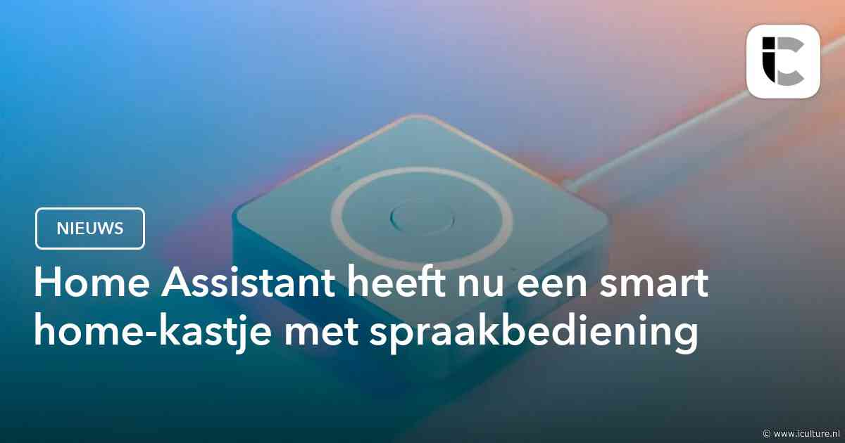 Home Assistant heeft nu een smart home-kastje met spraakbediening