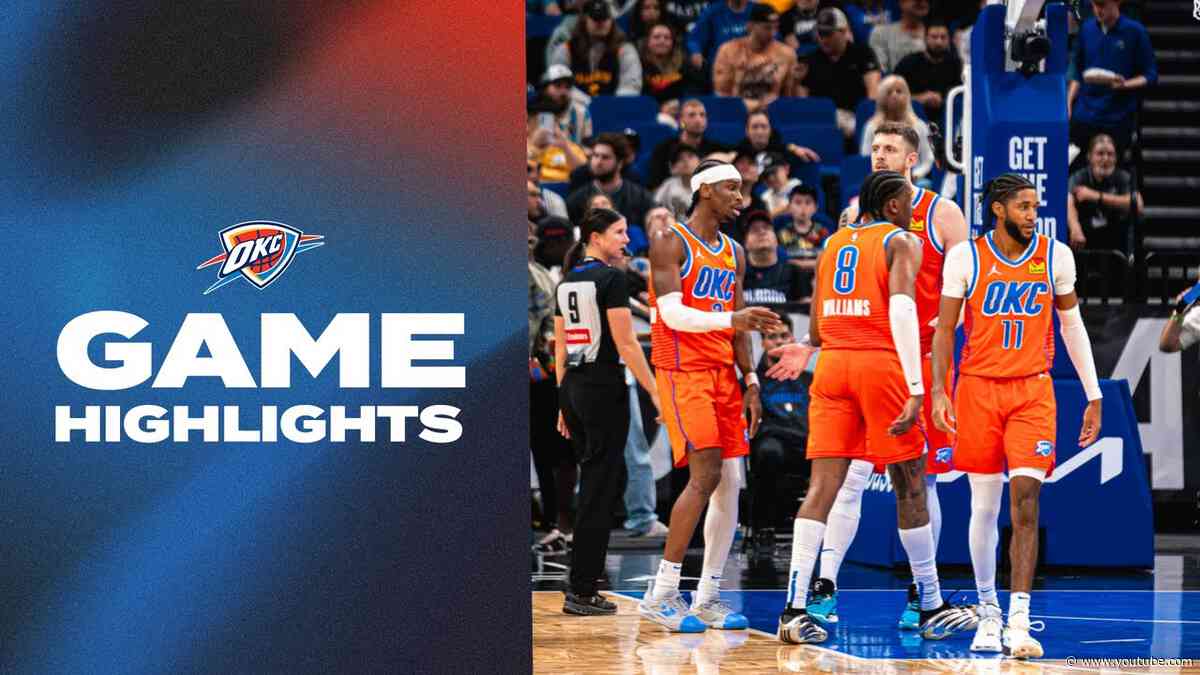 OKC Thunder at Orlando Magic | Game Highlights | December 19, 2024