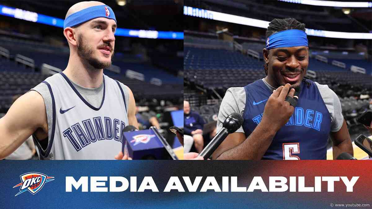 Shootaround Media Availability Lu Dort + Alex Caruso + One on One | December 19, 2024 | OKC Thunder