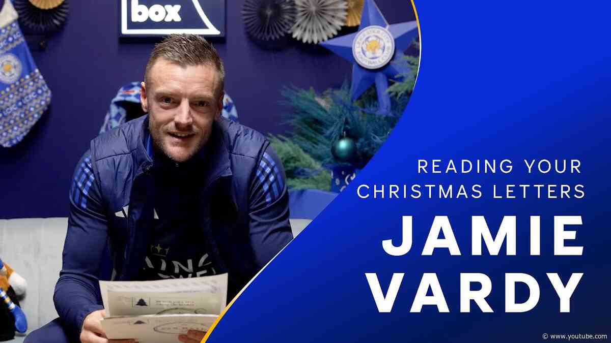 Wonderful Christmas Letters! 💌 🎄 | Jamie Vardy Reads Fan Messages