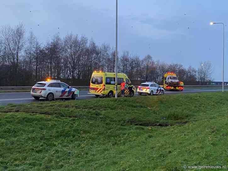 Zeker 25 boetes voor negeren rood kruis na ongeval op snelweg