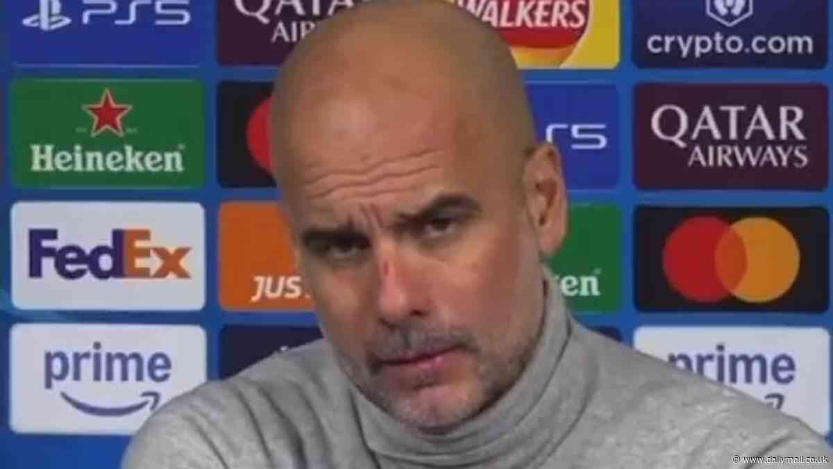 Revealed: How Pep Guardiola got THAT cut to his nose after his Man City side spurned three-goal lead against Feyenoord - as Guillem Balague gives insight into manager's 'self-doubt' and 'nervousness'