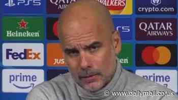 Revealed: How Pep Guardiola got THAT cut to his nose after his Man City side spurned three-goal lead against Feyenoord - as Guillem Balague gives insight into manager's 'self-doubt' and 'nervousness'