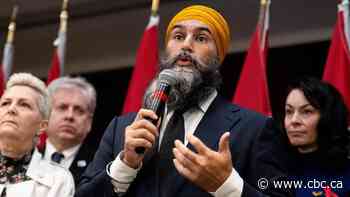 Singh says NDP will vote to bring down Trudeau government