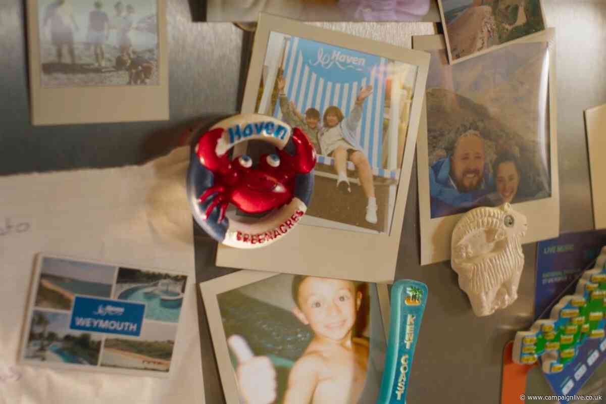 Haven Holidays enlists real family for ad focused on power of memories