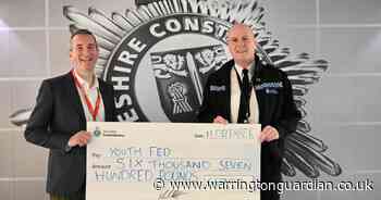 Cheshire Police donates share of £50,000 to charities across county