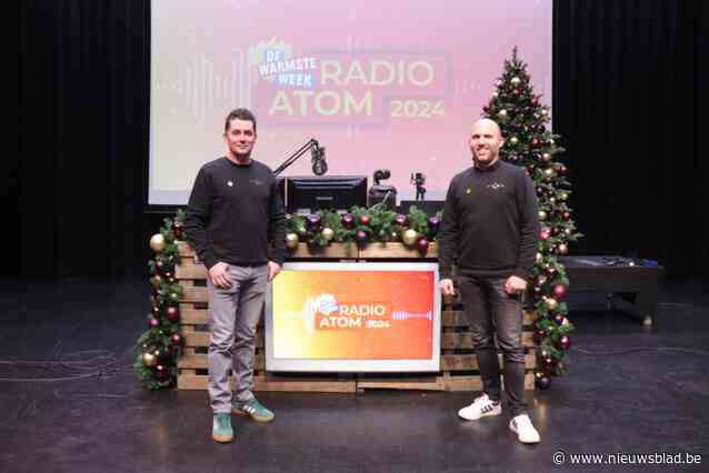 Atom Leeft organiseert opnieuw radioshow voor De Warmste Week