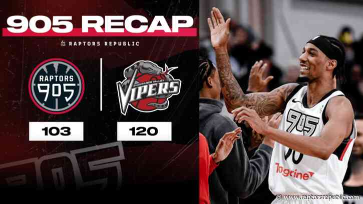 Raptors 905 drop first game of G League Winter Showcase to Rio Grande Valley Vipers