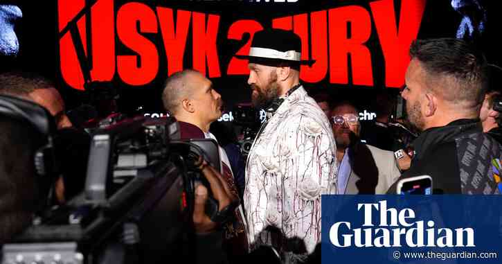 Fury channels destructive intentions for deeply personal Usyk rematch